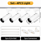 Set 4pcs White / 20W Neutral light
