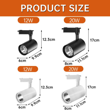 Spot LED orientable pour éclairage intérieur moderne — LZ4P9XQ
