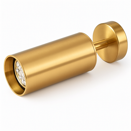 Spot LED en aluminium doré pour éclairage intérieur moderne — LZ4Q9T1