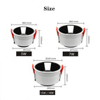 Lampe blanche / Blanc froid / 7W