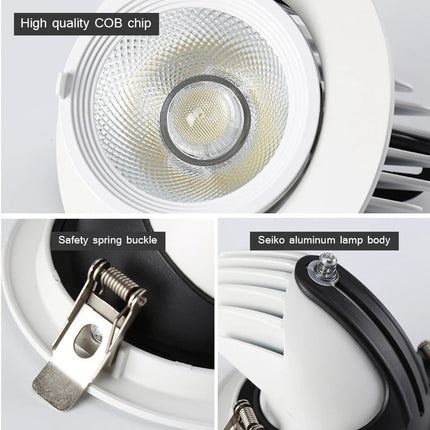 spot led encastré pour éclairage intérieur moderne