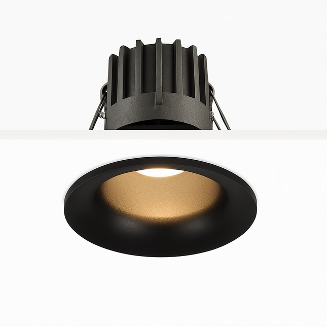 spot led encastrable anti-éblouissement pour villa ou hôtel