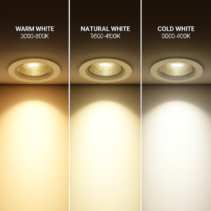 spot led encastrable anti-éblouissement réglable pour intérieur
