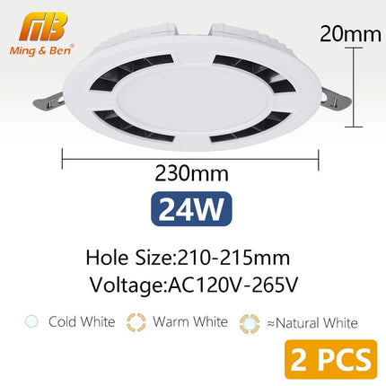 Spot LED encastrable dimmable pour éclairage intérieur polyvalent — LZ4X9P2