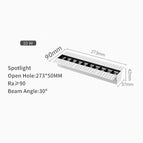 20Heads spotlight / 6000K Cold White / No Dimmable