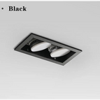 Noir / Blanc chaud / 2x7W