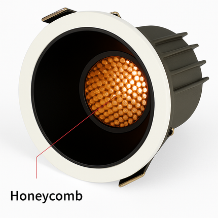 Spot LED encastrable étanche anti-reflet pour intérieur et extérieur — LZ4X9P