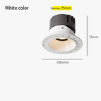 White color / 7W / 6000K white light