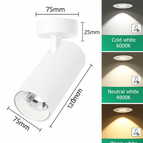 12W White / Neutral light