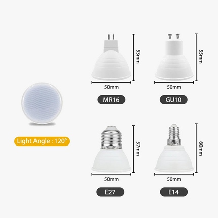 Spot LED pour éclairage intérieur au design moderne et performant — LZ4X9Q2