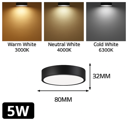 Spot LED plafond pour éclairage intérieur moderne et élégant — LZ4Q9XJ