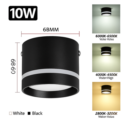 Spot LED plafond pour éclairage intérieur moderne et élégant — LZ4Q9XJ