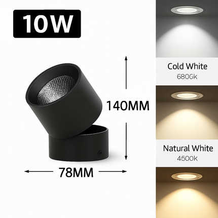 Spot LED plafond pour éclairage intérieur moderne et élégant — LZ4Q9XJ