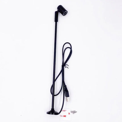 Spot LED rotatif à montage en surface pour vitrine, terrarium et bijoux — LZ4X9P