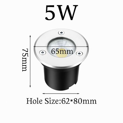 spot led souterrain pour jardin et aménagement extérieur