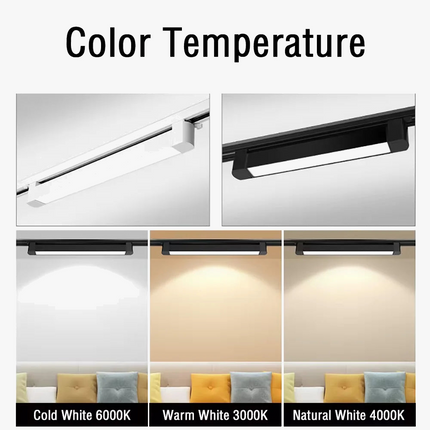 Spot LED sur rail pour éclairage professionnel de magasin — LZ4Q7M9