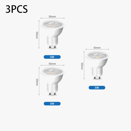 Spot LED sur rail pour éclairage intérieur avec ampoule remplaçable — LZ4X9M