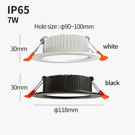 Spot LED étanche pour éclairage intérieur et extérieur — LZ4X9T