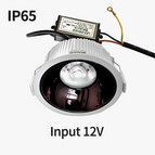 24V Input / 3000K / black 15W 120mmhole | CHINA
