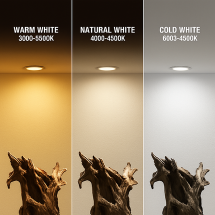 Spot LED étanche rond ou carré pour intérieur — LZ4X9T1