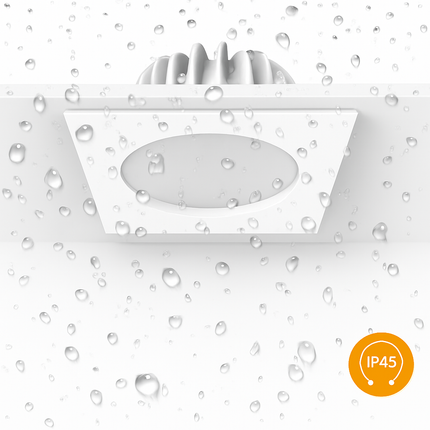 Spot LED étanche rond ou carré pour intérieur — LZ4X9T1