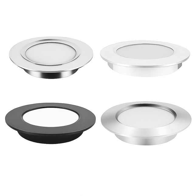 spot led étanche ultra mince pour éclairage intégré intérieur extérieur