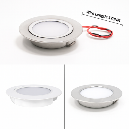 Spot LED ultra plat étanche pour éclairage intérieur et extérieur — LZ4X9P