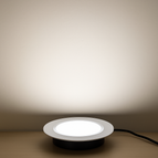 Blanc 4000K / Acier inoxydable IP65 / 12V 3W