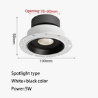 Spot noir 12W / 3000K