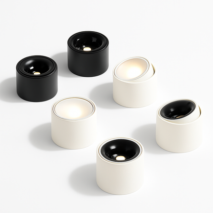 Spot LED ultra fin en aluminium réglable anti-éblouissement moderne — LZ4P9XQ