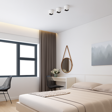 Spot LED ultra fin en aluminium réglable anti-éblouissement moderne — LZ4P9XQ