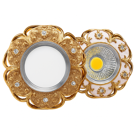 Spot LED encastrable en résine cristal de luxe — LZ4X9P