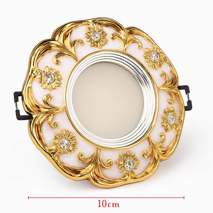 Spot LED encastrable en résine cristal de luxe — LZ4X9P