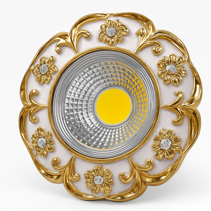 Spot LED encastrable en résine cristal de luxe — LZ4X9P