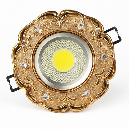 Spot LED encastrable en résine cristal de luxe — LZ4X9P