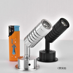 Taille longue / Corps Argent 85-265v / 3w blanc chaud