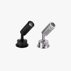 Taille longue / Corps argenté Dc12v / 1w blanc chaud