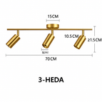 3 lampes / Chaude