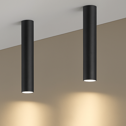 Spot LED moderne tube doré Grover — LZ4X9P2