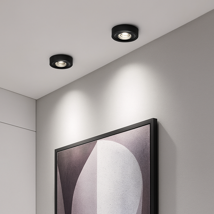 Spot LED rond extra fin en aluminium design Delma — LZ4X9Q2