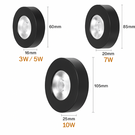 Spot LED rond extra fin en aluminium design Delma — LZ4X9Q2