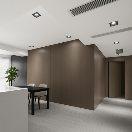 Spot LED carré encastrable à focus réglable Tiago — LZ4X9M