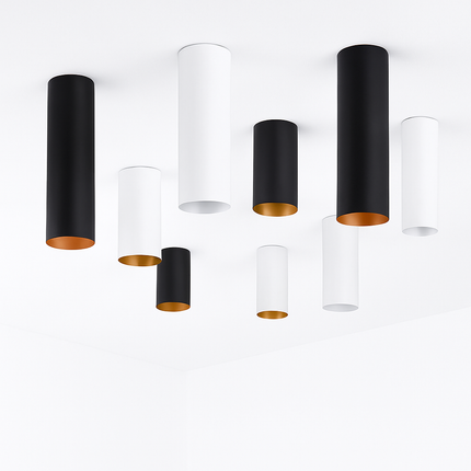 Spot LED rond en aluminium au design moderne — LZ4X9P