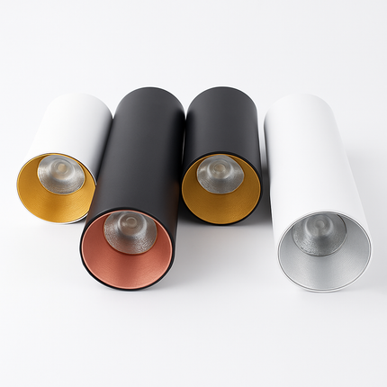 Spot LED rond en aluminium au design moderne — LZ4X9P