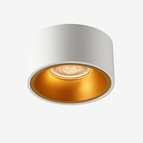 Blanc et doré / 7W / Chaude - Dimmable