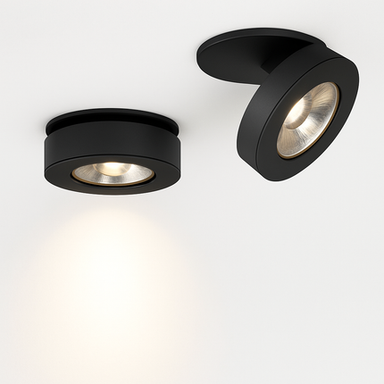 Spot LED rond orientable au design moderne Slim — LZ7XQ2