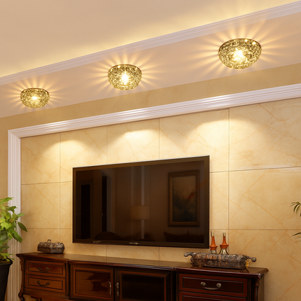 Spot LED 5W cristal pour plafond intérieur chambre — LZQ7P9