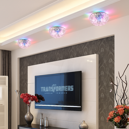 Spot LED 5W cristal pour plafond intérieur chambre — LZQ7P9