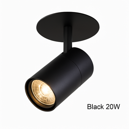 Spot plafond LED directionnel en blanc ou noir — LZ4X9P2