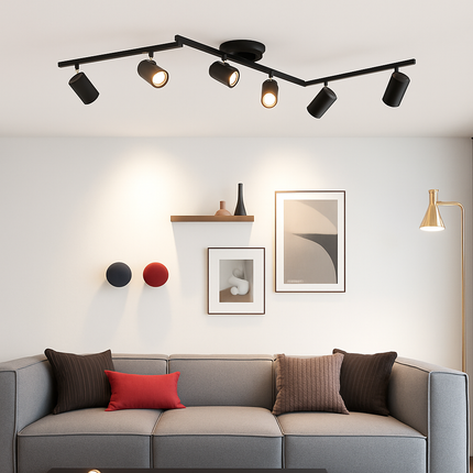 Spot plafonnier pour salon et chambre avec éclairage surface vitrine — LZ4X9T2